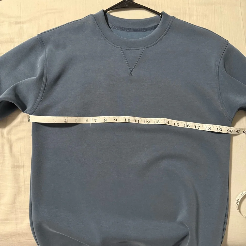 Lululemon // All Yours Crew Sandwash // Iron Blue - Picture 5 of 5